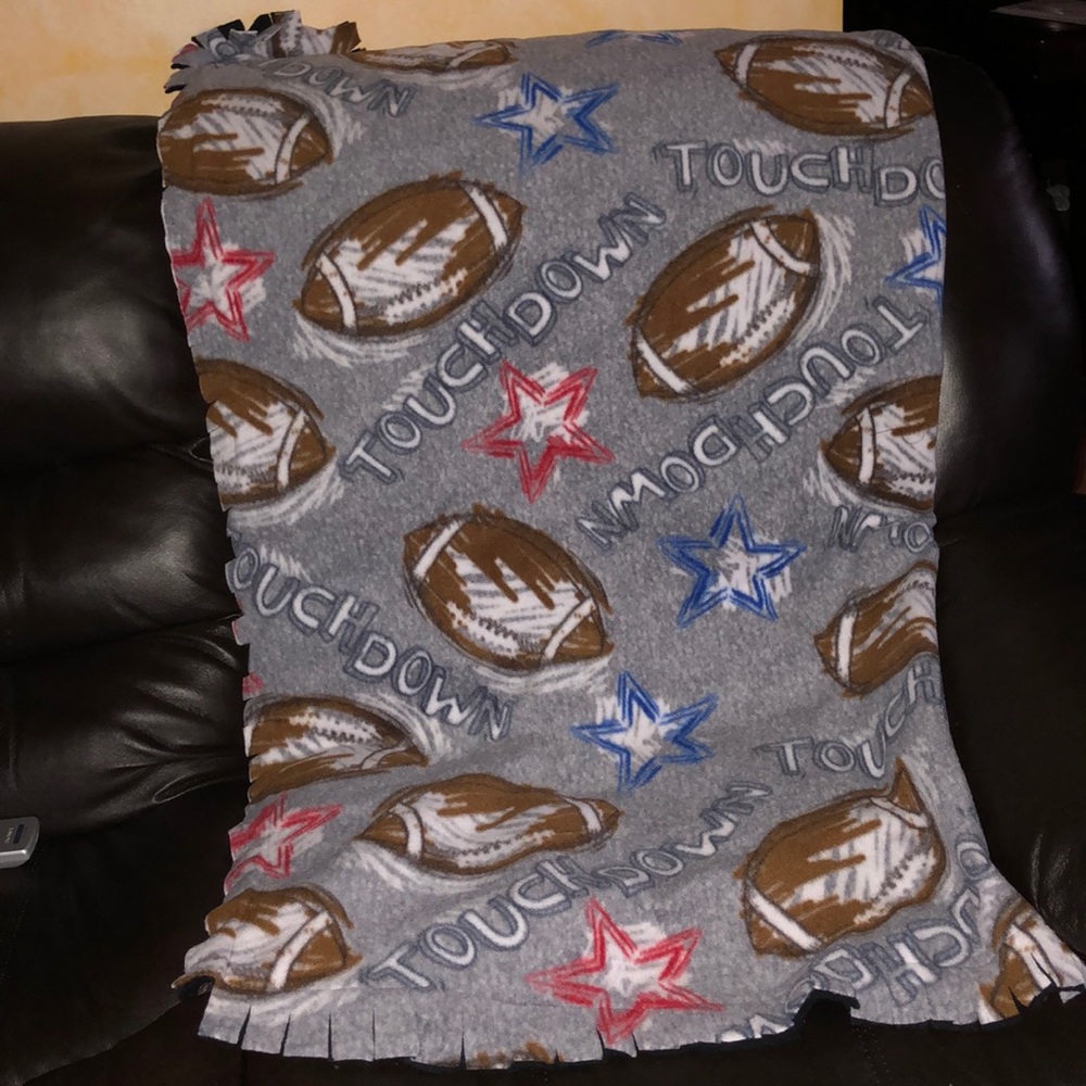 Boy’s Football throw.